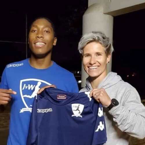 Olympic champions Semenya begins football career in SA