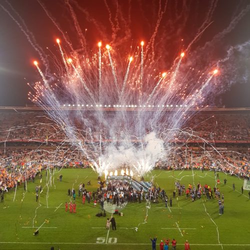 Cheetahs outmuscle Lions to claim title