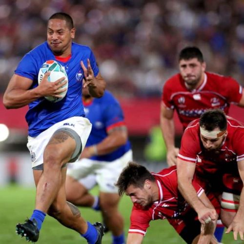 Samoa blitz sinks Russia in ill-disciplined clash