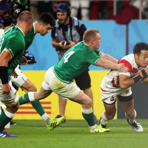 Japan claim historic win over Ireland