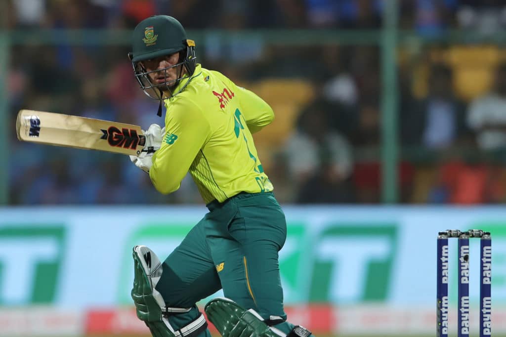 You are currently viewing Rankings high for De Kock