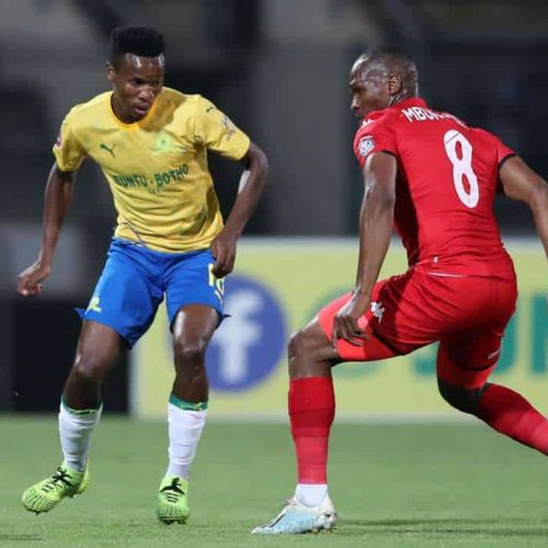 Sundowns secure late win against Highlands