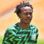 Percy Tau of Bafana Bafana