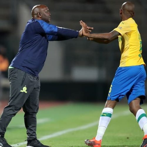 I’m yet to see a better left centre back- Mosimane praises Lebusa