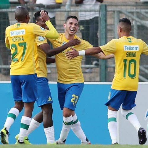 Sundowns thrash AmaZulu to advance in TKO