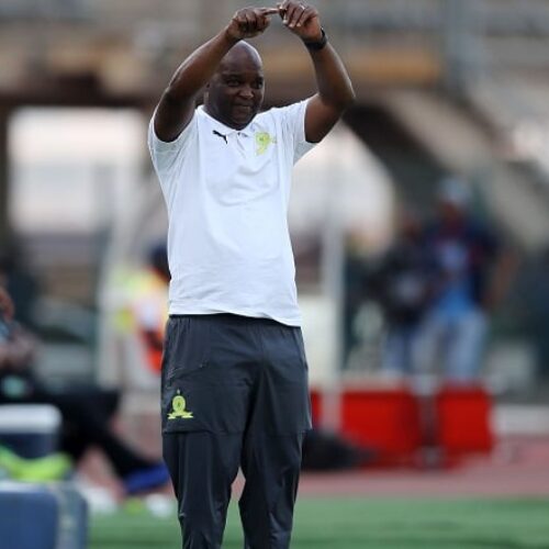 Pitso congratulates referees after Downs progress to TKO semis