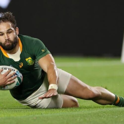 Reinach races to record as Boks crush Canada