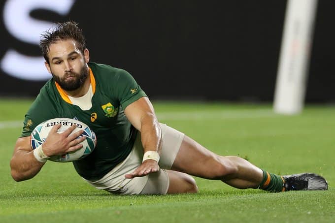 You are currently viewing Reinach races to record as Boks crush Canada