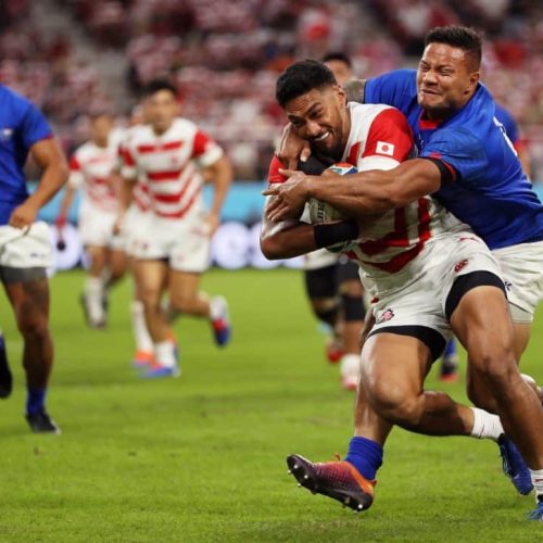 Sensational Japan roll over Samoa