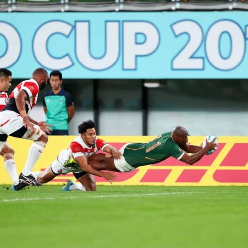 Springbok Forwards fire to offset backline blunders