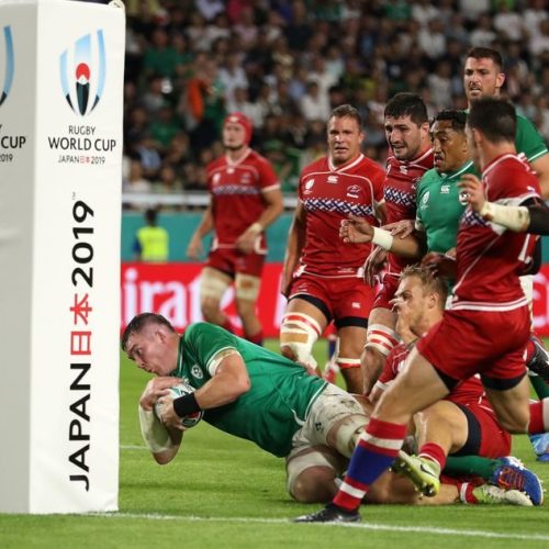 Ireland overcome stubborn Russia