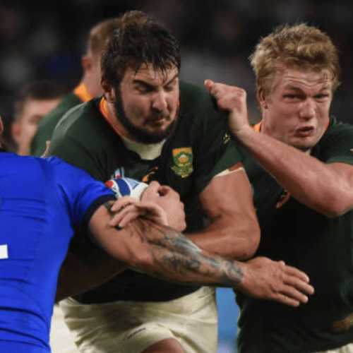 De Jager to lock down for Springboks