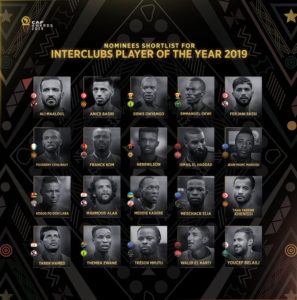 Read more about the article Onyango, Zwane nominated for African Interclubs Player of the Year