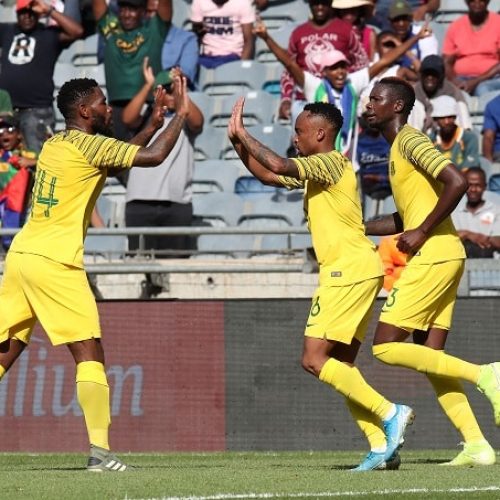 Phiri lauds collective effort from Bafana