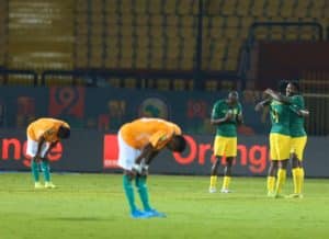 Read more about the article Watch: Mokoena’s superb free kick against Côte d’Ivoire