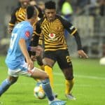 Gregory Damons of Chippa United and Dumisani Zuma of Kaizer Chiefs