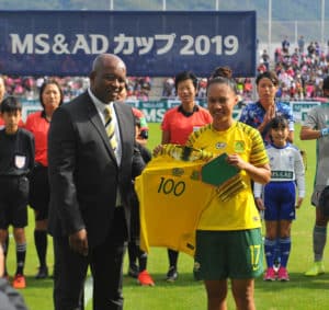 Read more about the article Banyana’s Leandra Smeda celebrates 100 caps
