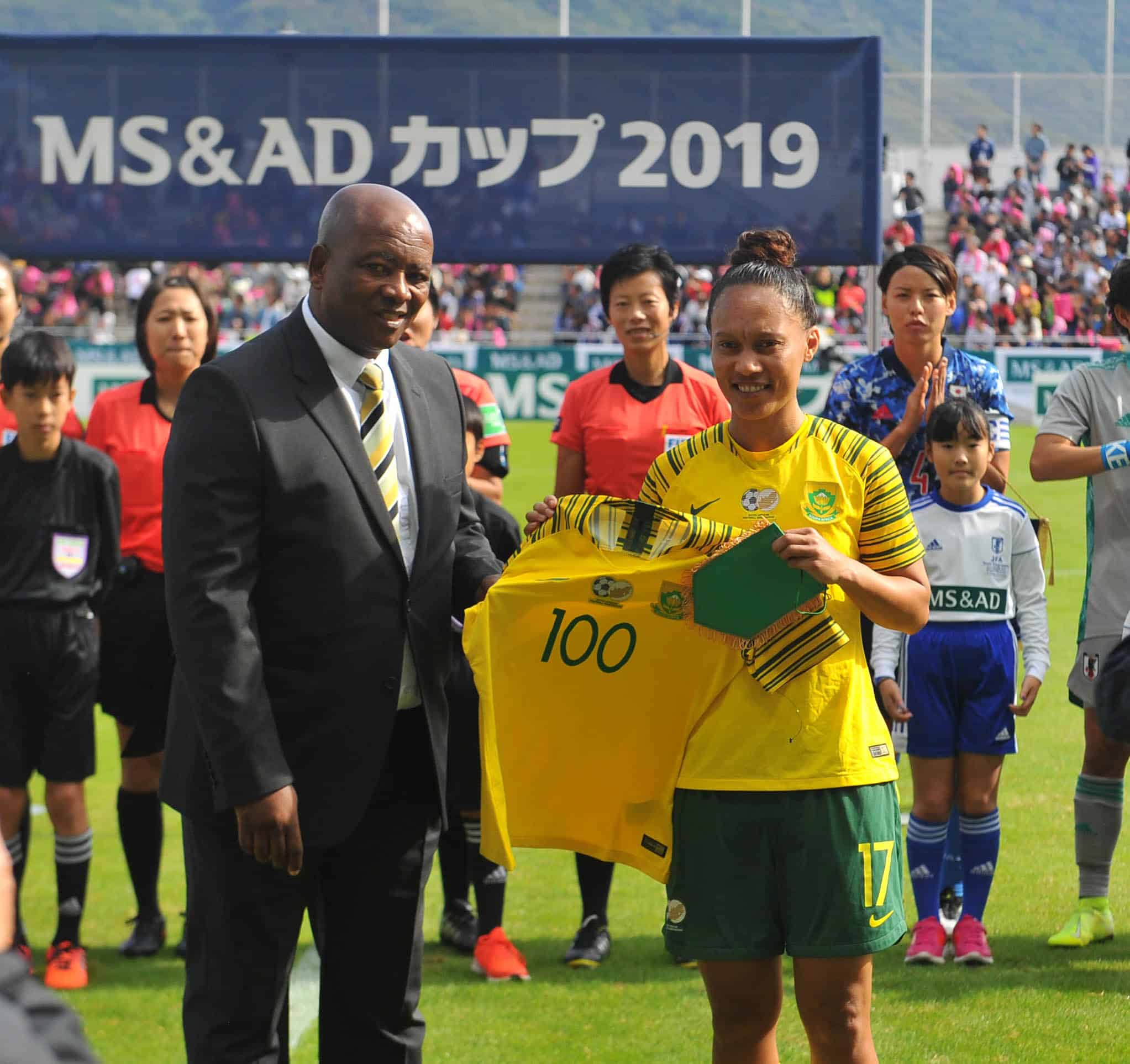 You are currently viewing Banyana’s Leandra Smeda celebrates 100 caps