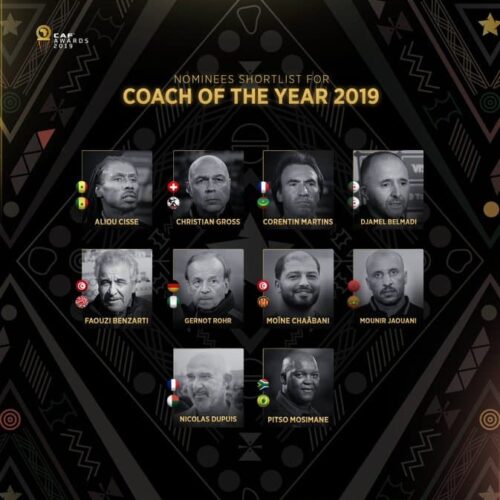 Pitso nominated for Caf African Coach of the Year