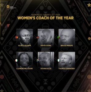 Read more about the article Banyana, Ellis nominated for top Caf awards