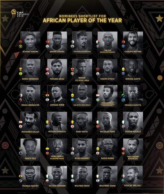 You are currently viewing Tau, Onyango nominated for Caf African Player of the Year