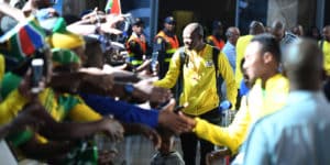 Read more about the article In Pictures: Bafana arrive safely in Ghana