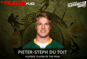 Read more about the article Du Toit wins big at players awards