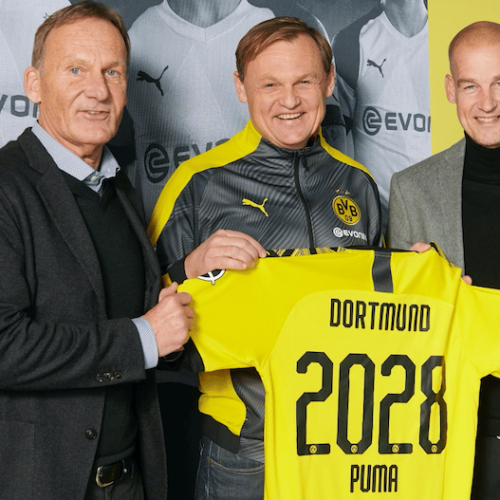 PUMA and Borussia Dortmund sign long-term extension