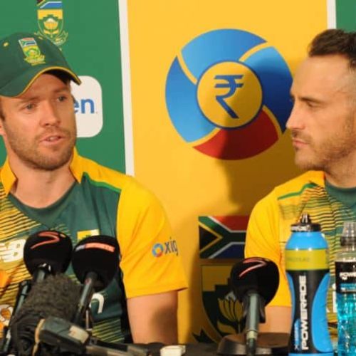 Faf: People want AB to play and I am no different