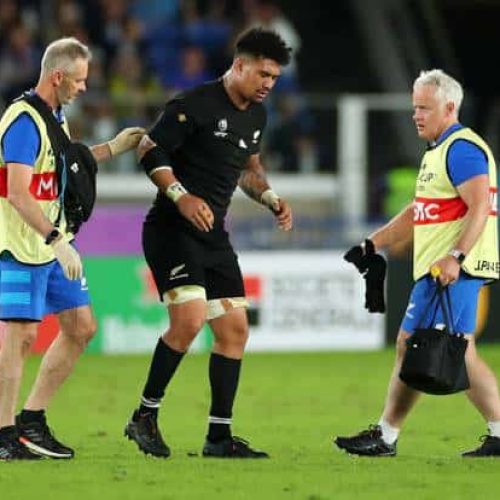 Injury blow for All Blacks star