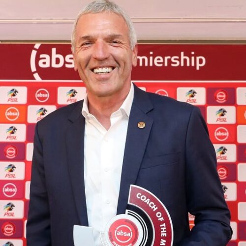 Middendorp makes history with third successive COTM award
