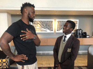 Read more about the article Helpmekaar schoolboy: Meeting Kolisi was amazing