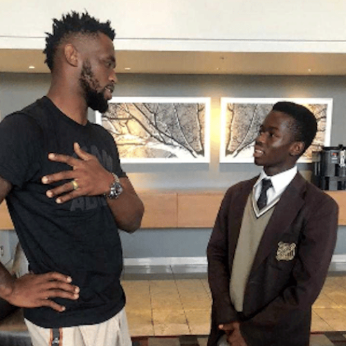 Helpmekaar schoolboy: Meeting Kolisi was amazing