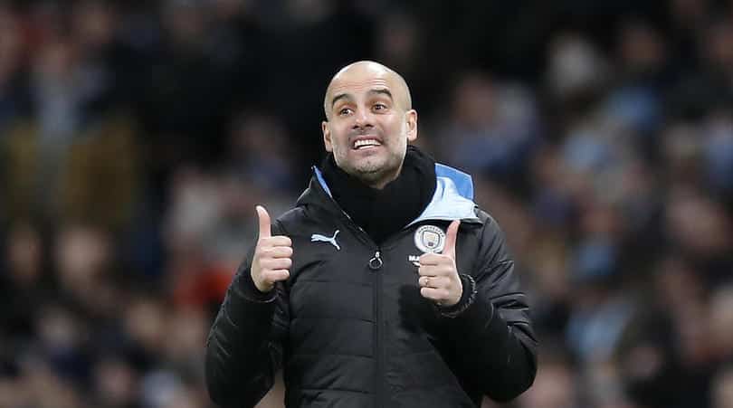 You are currently viewing Guardiola happy to be heading back to Wembley