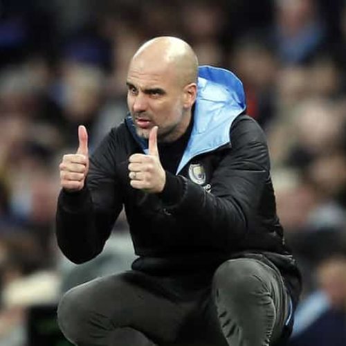 Guardiola happy with response from Manchester City