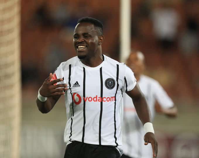 You are currently viewing Hat-trick hero Mhango shines as Pirates thrash Polokwane