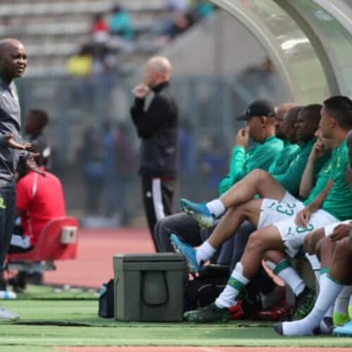 Pitso: We need to be back on green grass