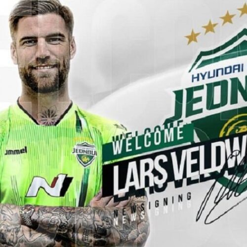 Veldwijk joins South Korean giants Jeonbuk Hyundai Motors