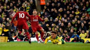 Read more about the article Mane strike fires Liverpool past Norwich