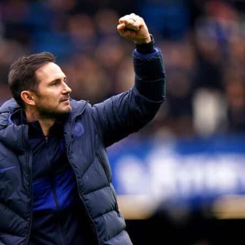 Lampard: Chelsea can’t get too excited with a top-four finish