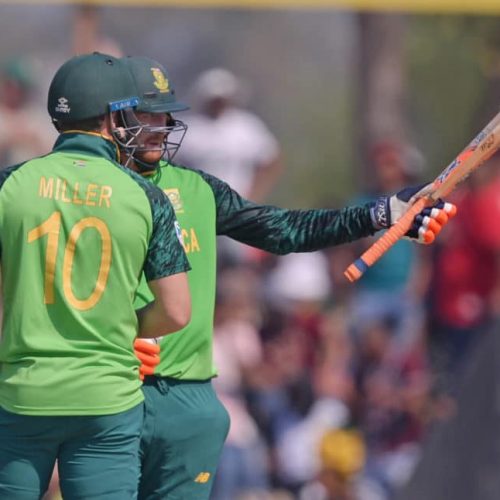 Klaasen’s unbeaten ton steers Proteas to 291