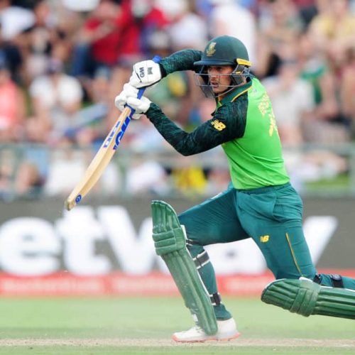 De Kock steers Proteas to victory in first ODI