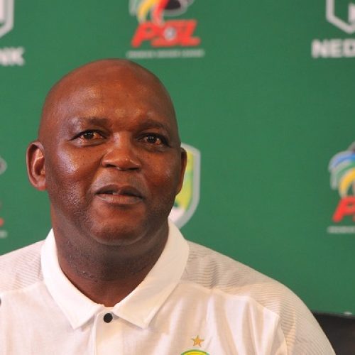 Mosimane: We must be careful against VUT in the Nedbank Cup