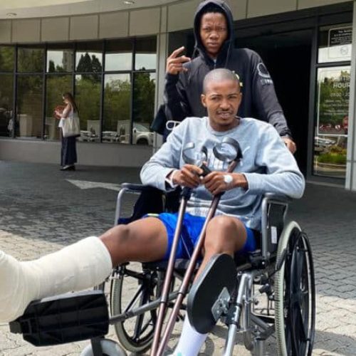 Sundowns’ Morena discharged from hospital