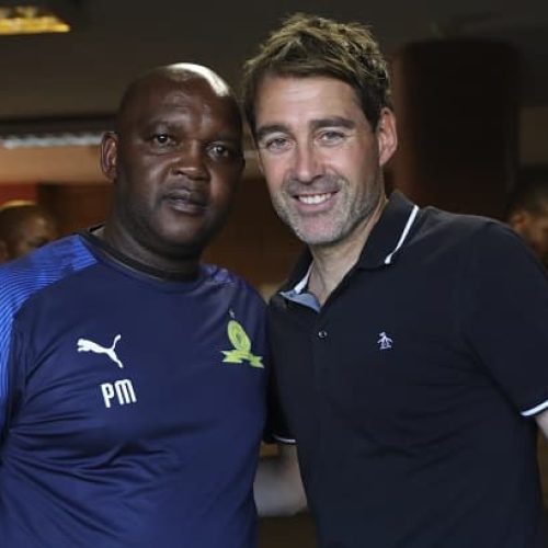 Watch: Mosimane and Weiler react after Al Ahly knock Sundowns out of CAF CL