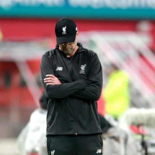 Klopp does not see negatives from end of Liverpool’s unbeaten run