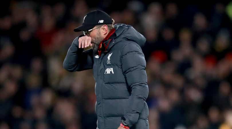 You are currently viewing Klopp congratulates Watford after Liverpool’s first EPL loss