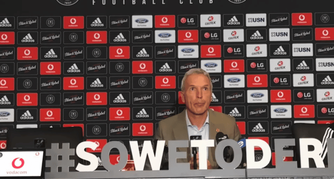 You are currently viewing Watch: Middendorp’s post-match comments after Soweto derby