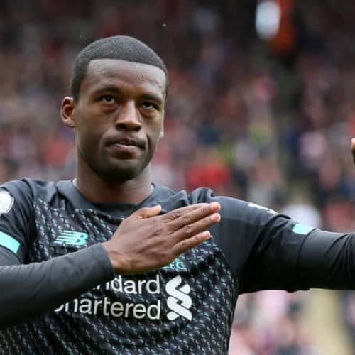 ‘Outstanding’ Wijnaldum gives everything for Liverpool – Klopp
