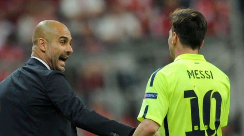 You are currently viewing Guardiola ignoring Messi to Man City transfer links